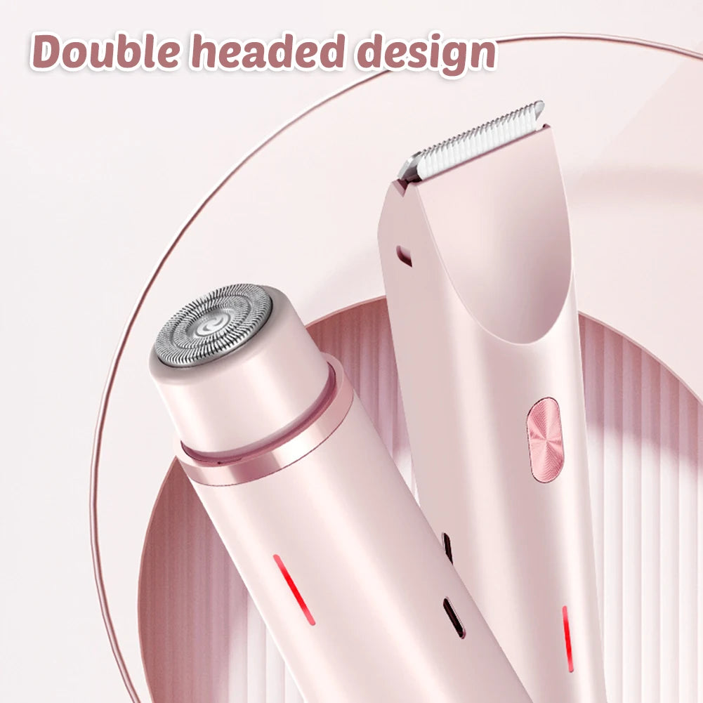 LuxeTrim Pro: 2-in-1 Women's Body Shaver - Blissean