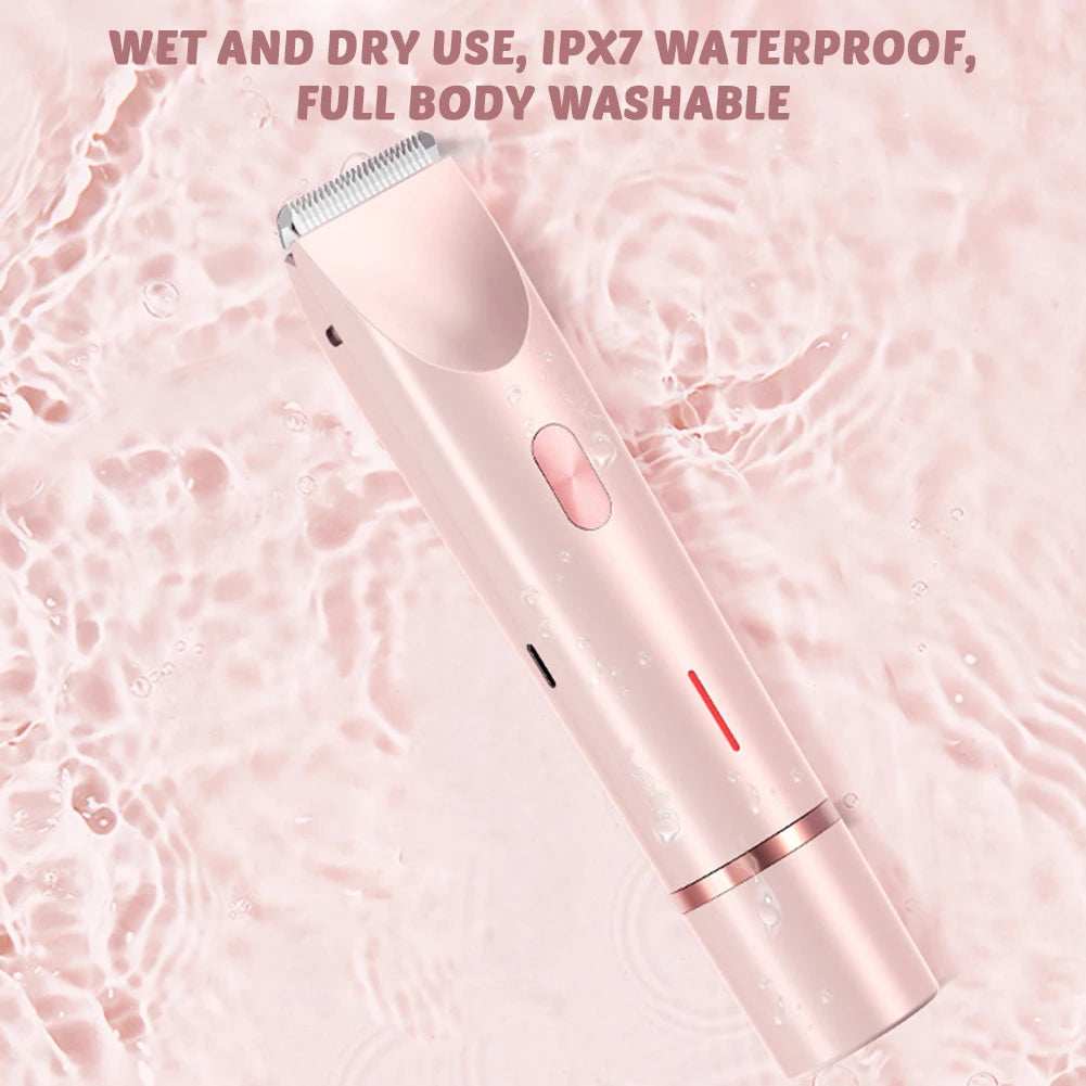 LuxeTrim Pro: 2-in-1 Women's Body Shaver - Blissean