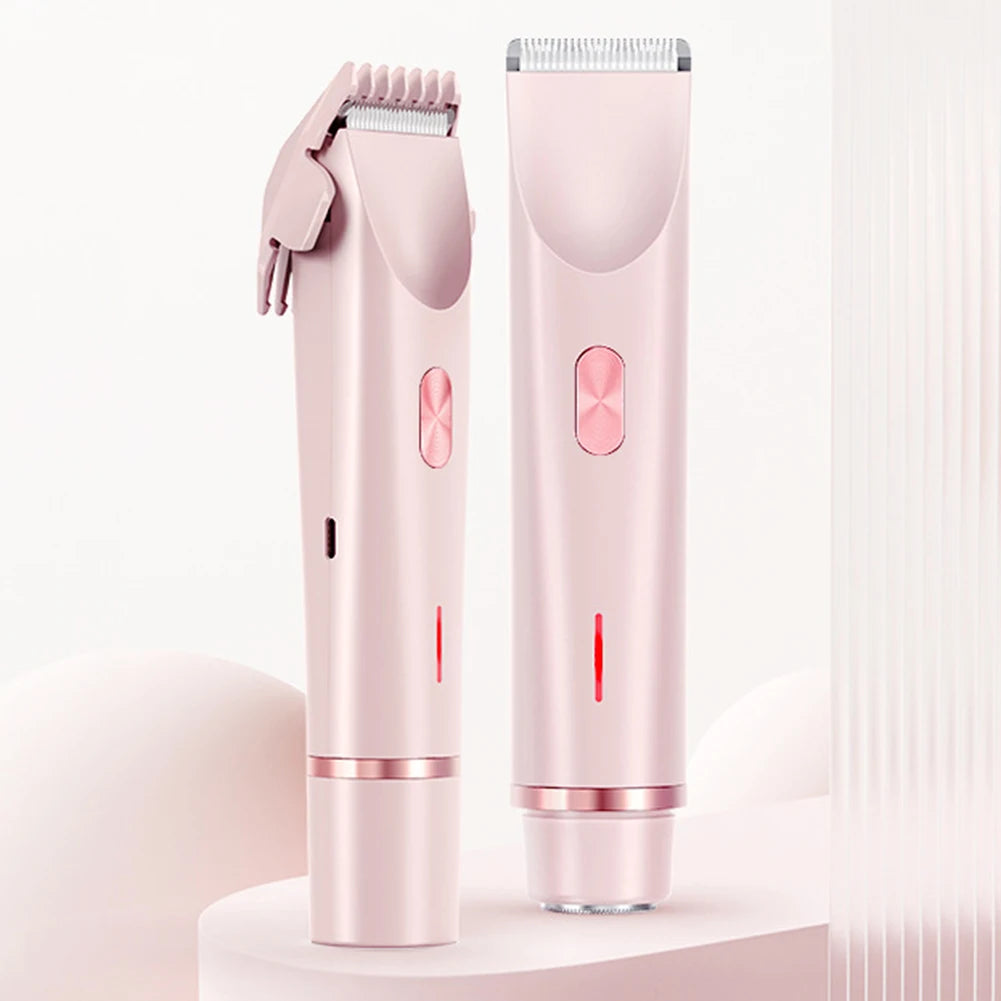 LuxeTrim Pro: 2-in-1 Women's Body Shaver - Blissean